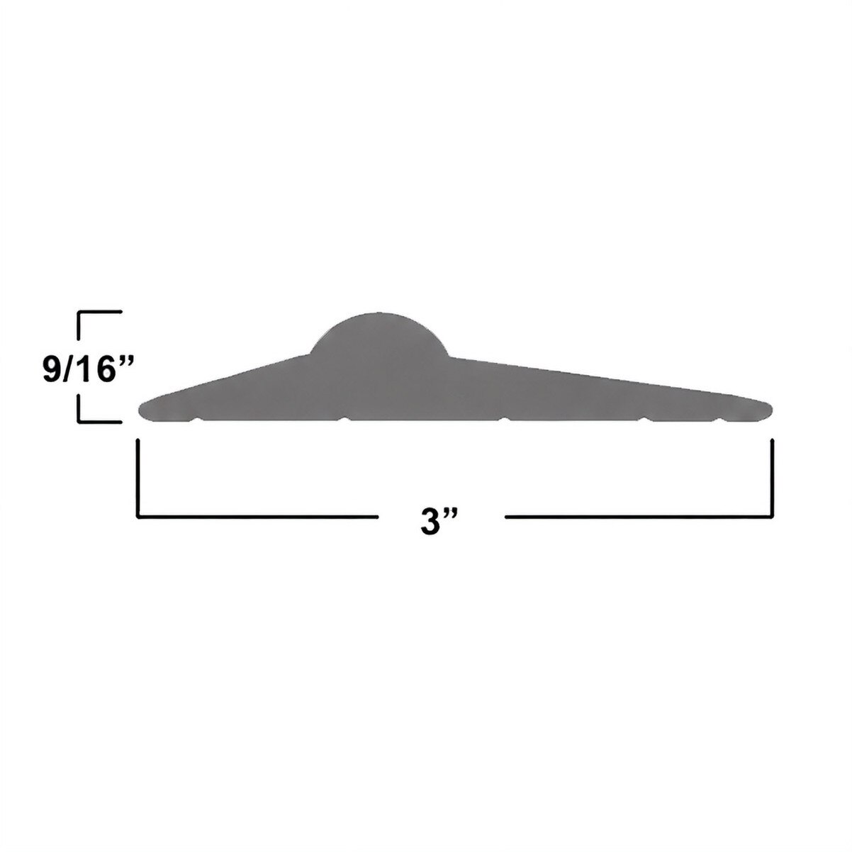 overhead door threshold dimensions